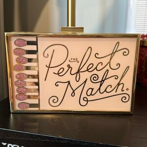 Kate Spade 'Perfect Match' Matchbook Box Clutch, BNWT, Collector’s Item